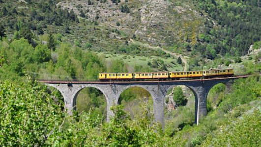 Train jaune de Cerdagne