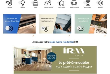 Pièces détachées : un nouveau site pour mobilhome-services.com