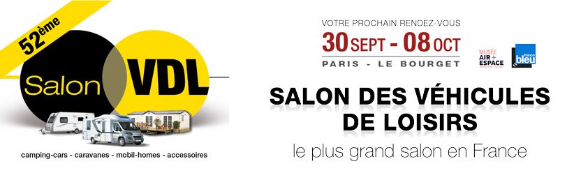 52ème édition du Salon des Véhicules de Loisirs du Bourget