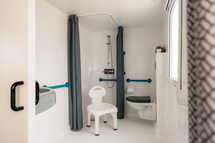 Mobil home PMR IRM life salle d'eau
