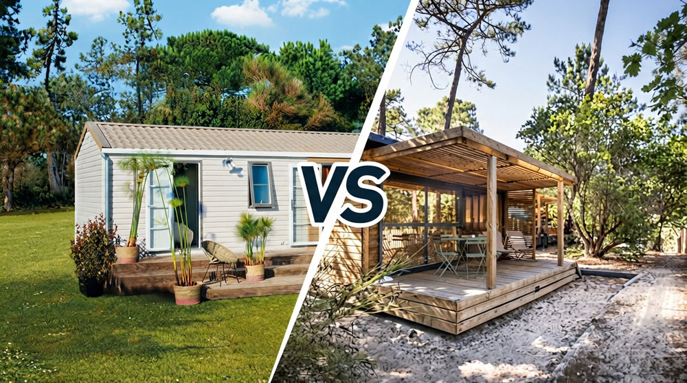 mobil home vs chalet