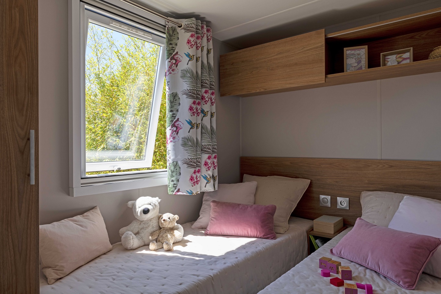 Chambres invités lits jumeaux