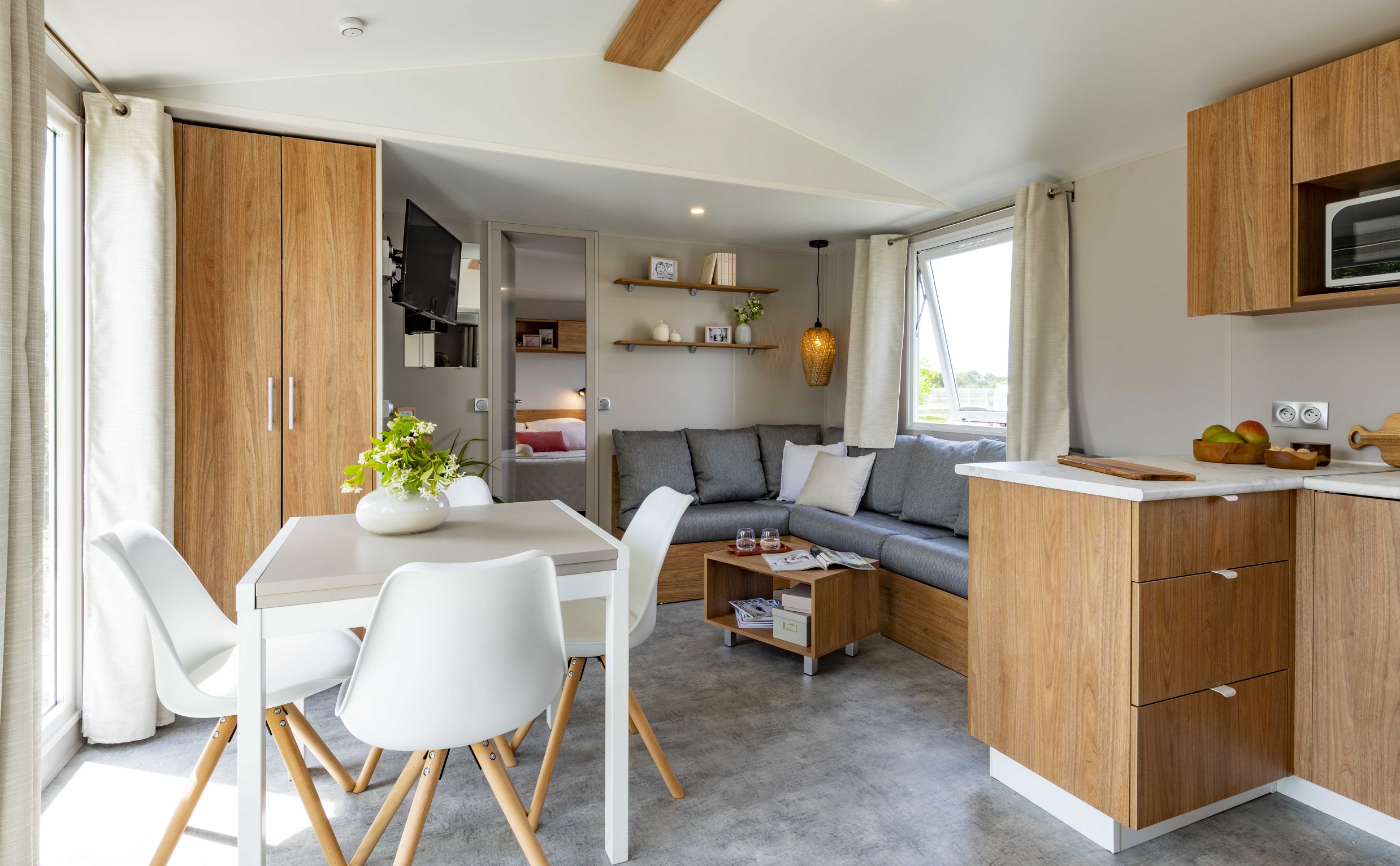 Mobil-home salon central