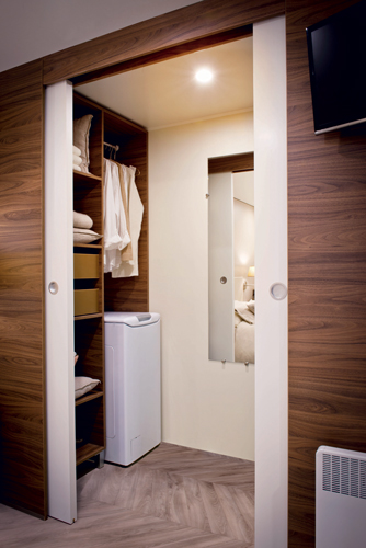 Mobil home chambre dressing
