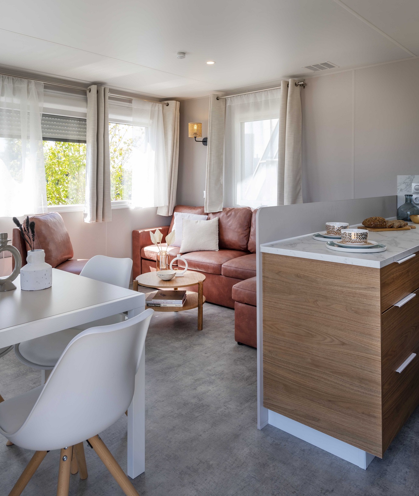 meuble salon mobil home
