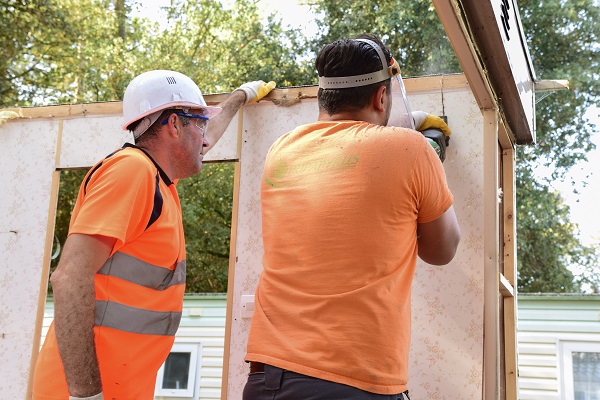 déconstruction mobil home