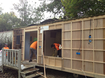 déconstruction mobil home